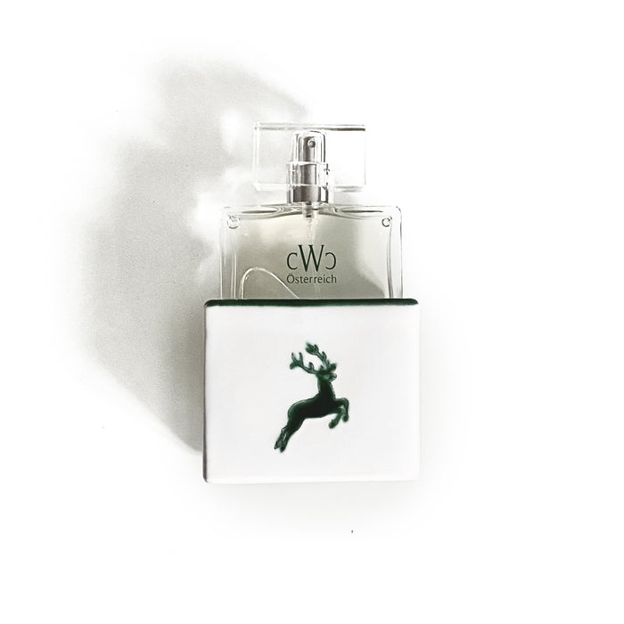CWC · Eau de Parfum · GRÜNER HIRSCH · GREEN STAG · 75ml  · Gmundner Keramik Edition ·  Handmade in Austria