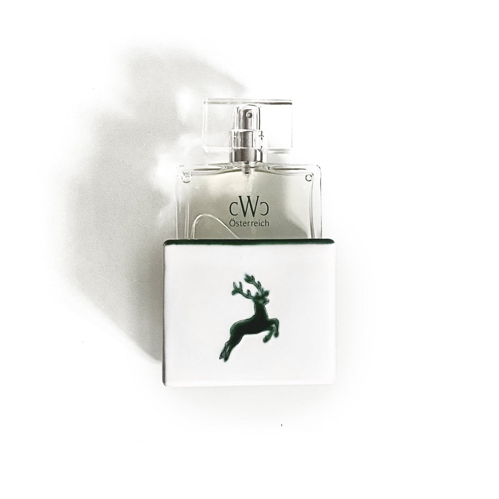 CWC GRÜNER HIRSCH 75 ml Eau de Parfum mit GMUNDNER Keramik