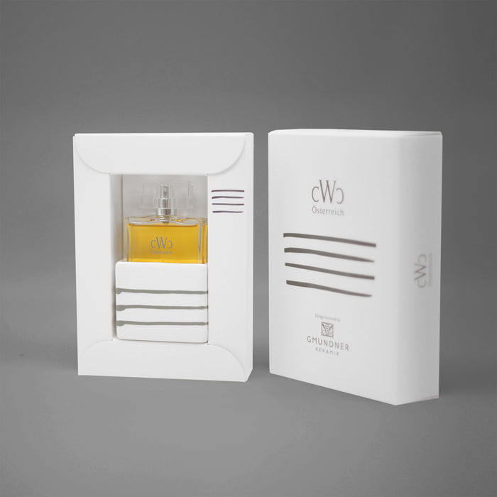 CWC GRAUGEFLAMMT 75 ml Parfum, GMUNDNER Keramik Edition, Geschenkverpackung / CWC GREYFLAME 75 ml perfume