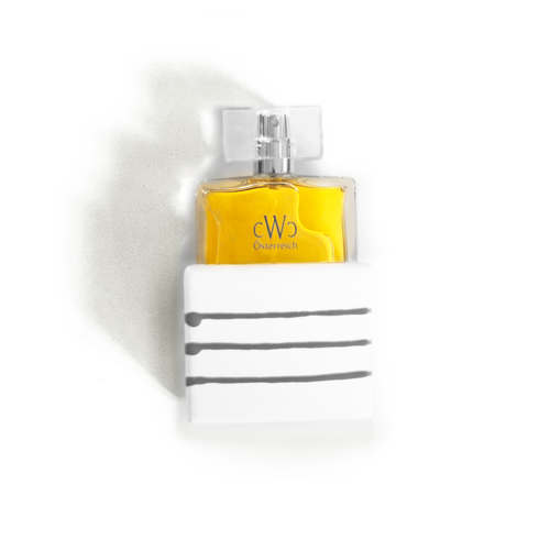 CWC Eau de Parfum GRAUGEFLAMMT 75 ml in handgefertigter Gmundner Keramik – Luxuriöser Unisex-Duft mit warmen, sinnlichen Noten, nachhaltig und einzigartig.