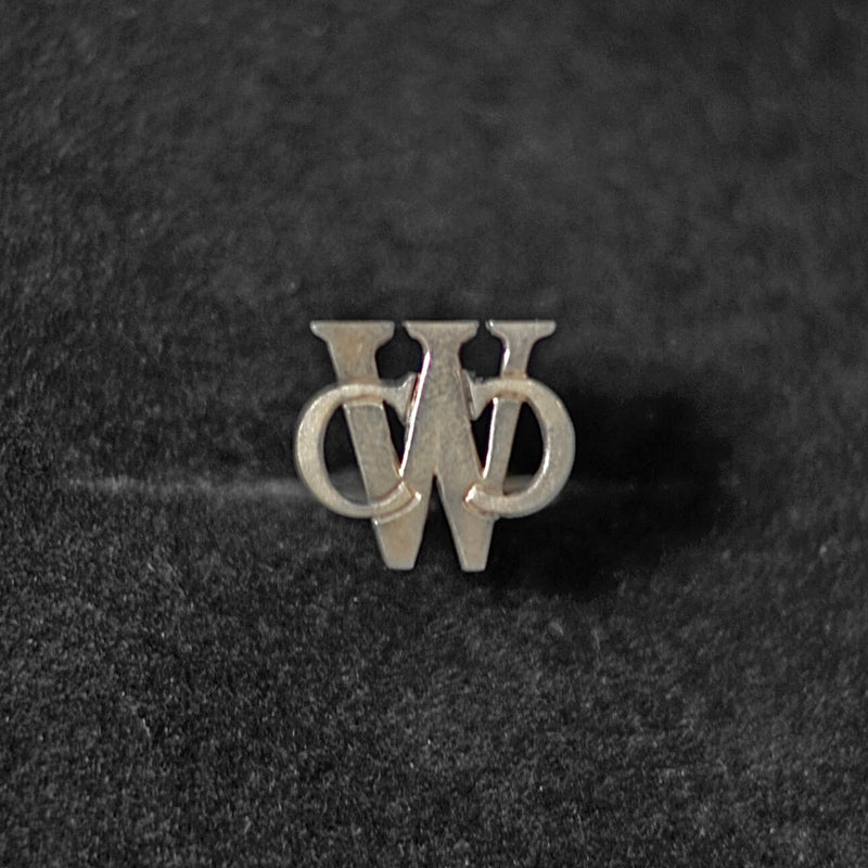 CWC Signet auf den Manschettenknöpfen der Gründerhochzeit