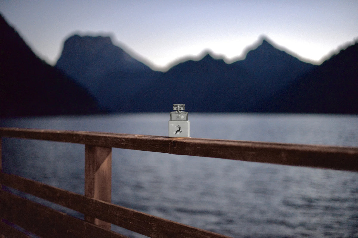 CWC GREEN STAG 75 ml by Lake Traunsee in the Salzkammergut