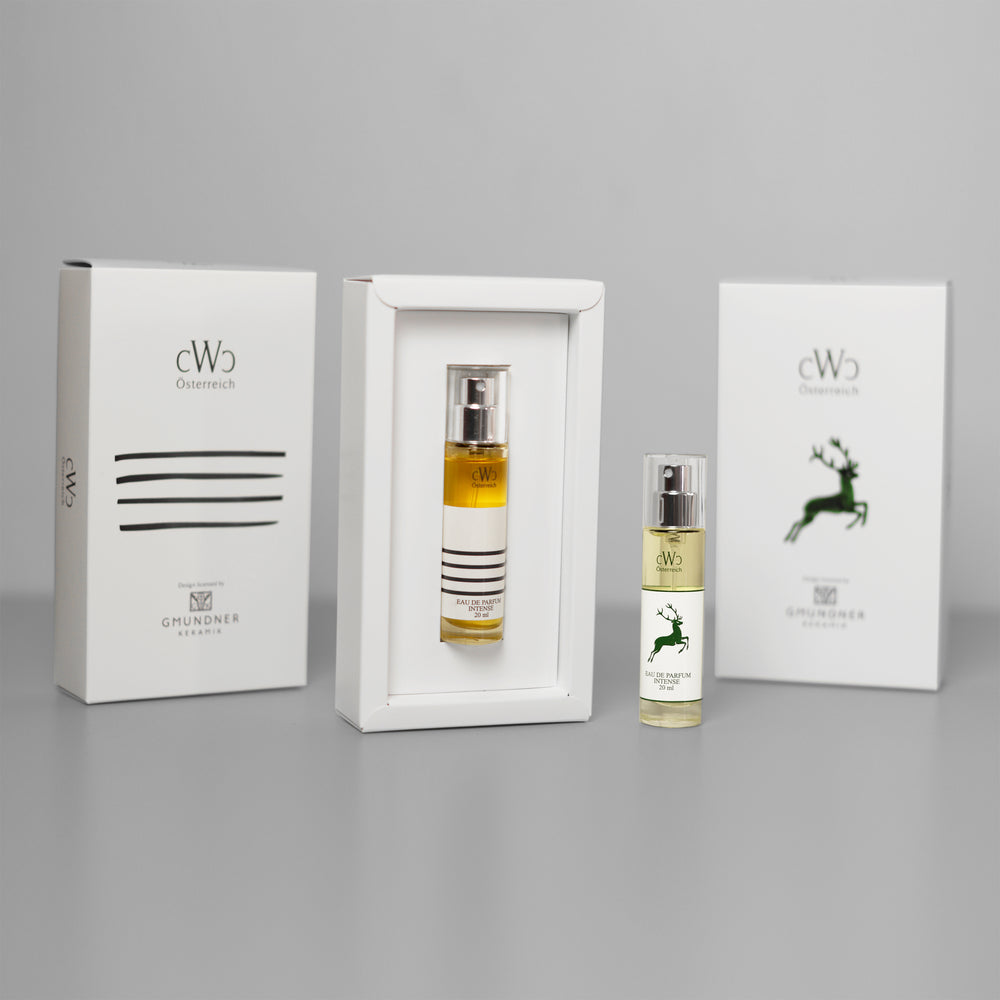 CWC fragrance set with GREEN STAG and GREYFLAME 20 ml